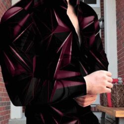 divybhav Elastane Regular Fit Printed Full Sleeves Men's Casual Shirt - Pink ( Pack of 1 )