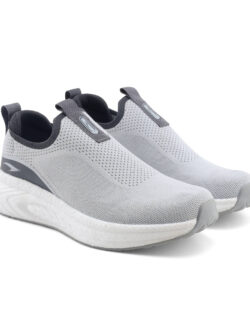 ASIAN HYPERCUSHION-W-02 Light Grey Men's Slip-on Shoes