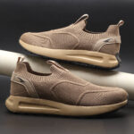 ASIAN WIND PRO-11 Beige Men's Slip-on Shoes