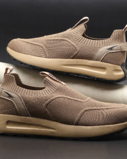 ASIAN WIND PRO-11 Beige Men's Slip-on Shoes