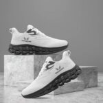 Bersache Men's Casual Shoe White White Men's Outdoor Shoes