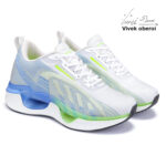 Bersache White Men's Trekking Shoes