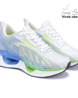 Bersache White Men's Trekking Shoes