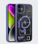 BIG WINGS Blue Printed Back Cover Polycarbonate Compatible For Apple iPhone 12 ( Pack of 1 )