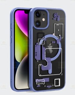BIG WINGS Blue Printed Back Cover Polycarbonate Compatible For Apple iPhone 12 ( Pack of 1 )