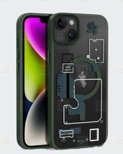 BIG WINGS Green Printed Back Cover Polycarbonate Compatible For Apple iPhone 15 Plus ( Pack of 1 )