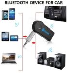 Car Bluetooth Receiver (3.5 mm Pin) - Pair with Car Stereo, Music System, Home Theater System, Computer. Compatible with All Android & IOS Devices