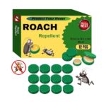 Cockroach Killer Bait for Home Strong | Cockroach Killer Gel for Kitchens Bathrooms Cabinets | for Indoor or Outdoor | Absorbent Sweat Pads Cotton Anti Allergic (12)