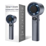 One94Store Handheld Rechargeable Fan, Portable Mini Electric Fan with 1200mAh Battery, 120 Speed Levels with Long-Press Speed Control, Personal Cooling Fan for Travel, Office &...