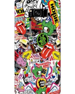 Tweakymod Multicolor Printed Back Cover Polycarbonate Compatible For Samsung Galaxy S8 ( Pack of 1 )
