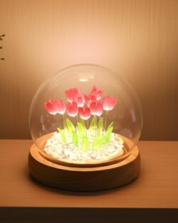 10 Flower LED Decoration Tulip Night Light