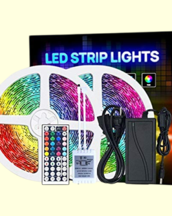150 LEDs Multicolor Changing Strip Light With Remote - 5 Meter