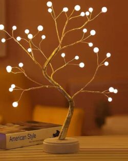36 LED Pearl Bonsai Tree Light Table Lamp - 20 inch