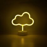 Cloud Shaped Neon Light - ( 9.65 inch )