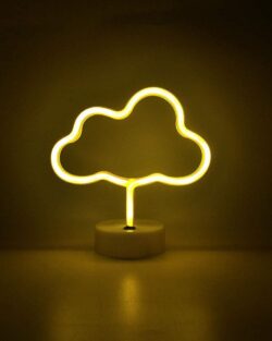 Cloud Shaped Neon Light - ( 9.65 inch )