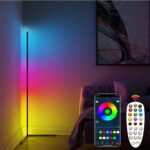 Color Changing Corner Floor Lamp (Multicolour)
