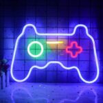 Game Controller Shaped Neon Wall Light ( Multicolor )