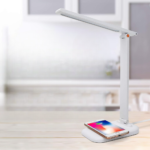LED Desk Lamp With Wireless Charger & Touch Control - (White)