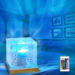 Mini Ocean Wave Projector Light With Remote - Transparent