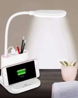 Multifunctional LED Table Lamp ( 12.8 inch, White )