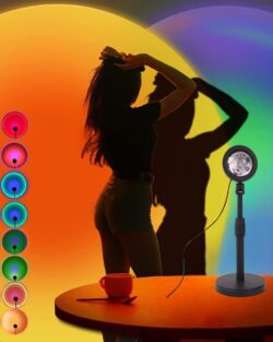 Sunset Projection Lamp 16 Colors Changing With Remote (10.6 inch)