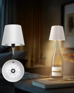 Wireless LED Bottle Lamp (Bottle Not Included) - White
