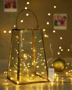 Battery Powered 20 LED String Lights - 2 m (Warm White) - Pack of 2