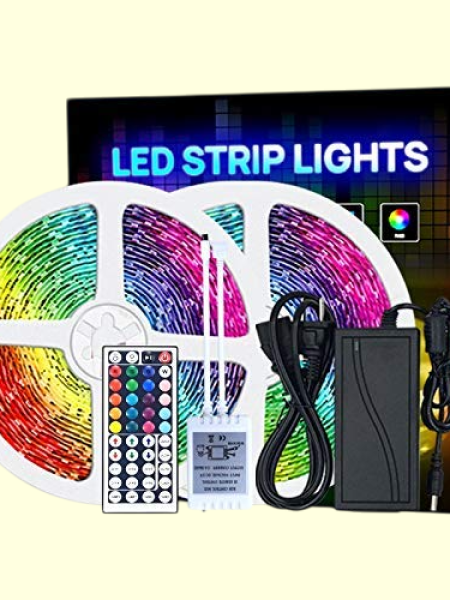 150 LEDs Multicolor Changing Strip Light With Remote - 5 Meter