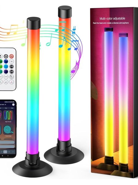270° RGBIC Ambient Table Lamp- Pack of 2 (USB Powered, 5W)
