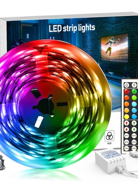 300 LEDs Multicolor Changing Strip Light With Remote - 10 Meter