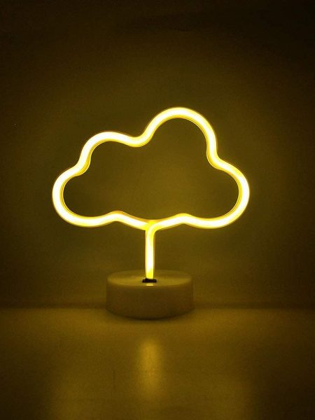Cloud Shaped Neon Light - ( 9.65 inch )
