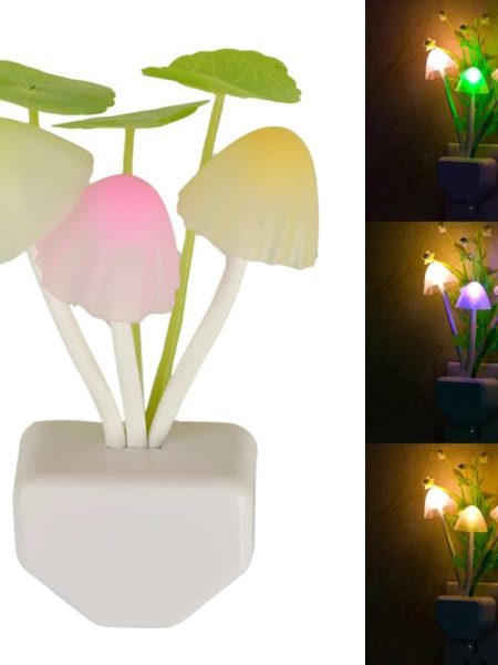 Color Changing Cute Mushroom Shape Night Light