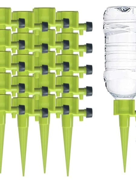 Drip Irrigation kit for Home Garden | Self-Watering Spikes for Plants | | Automatic Plant Watering Devices | Indoor & Outdoor Plant Care (Pack of 10)