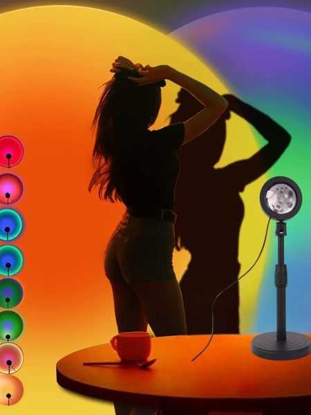 Sunset Projection Lamp 16 Colors Changing With Remote (10.6 inch)